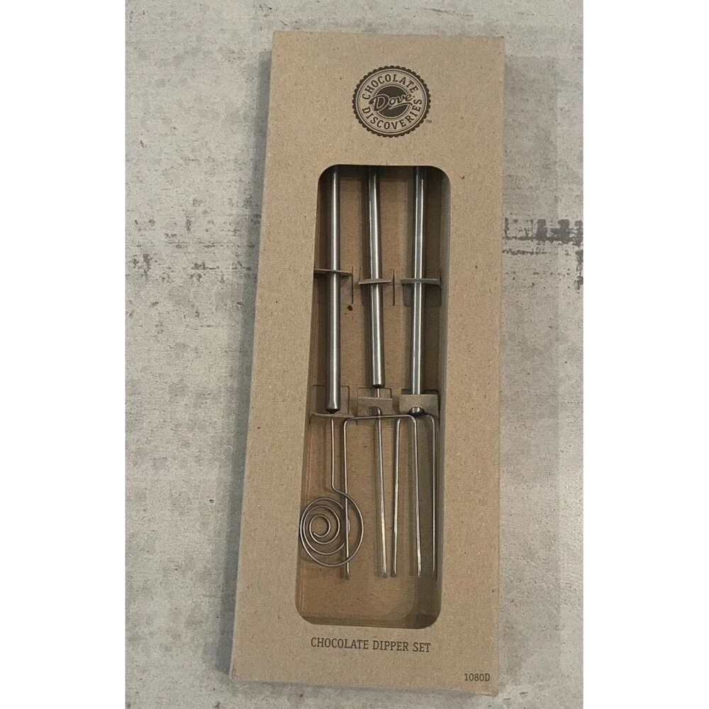 Dove Chocolate Discoveries Chocolate Dipper Set New